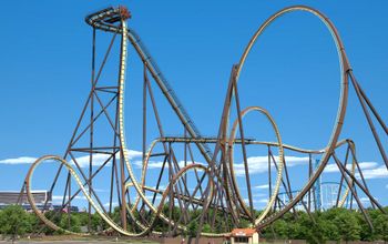 Rendering of Six Flags Over Texas Tormenta Rampaging Run