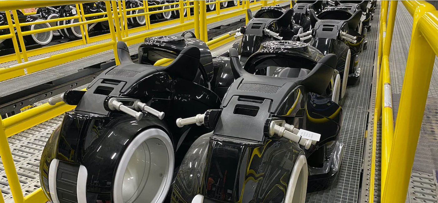 Image: TRON Lightcycle / Run Attraction Ride Vehicle (Photo via Disney)