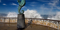 The Malecon in Puerto Vallarta
