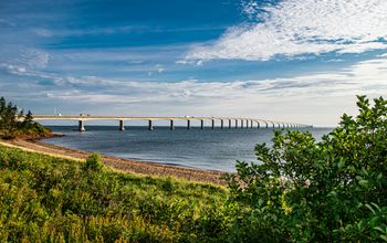 Confederation Bridge Linking PEI to the Mainland