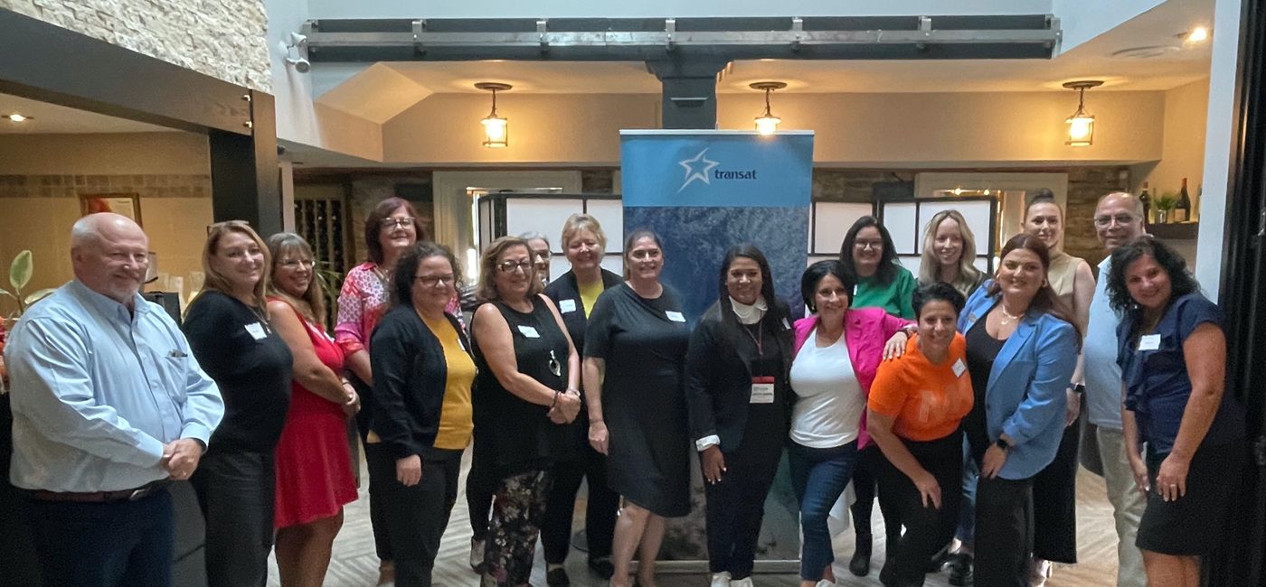 Image: Top sellers of Transat packages to the Dominican Republic gathered for a tasty event in Mississauga. (Photo Credit: Bruce Parkinson)