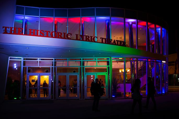 The Historic Lyric Theater in Miami. The Historic Lyric Theater in Miami.