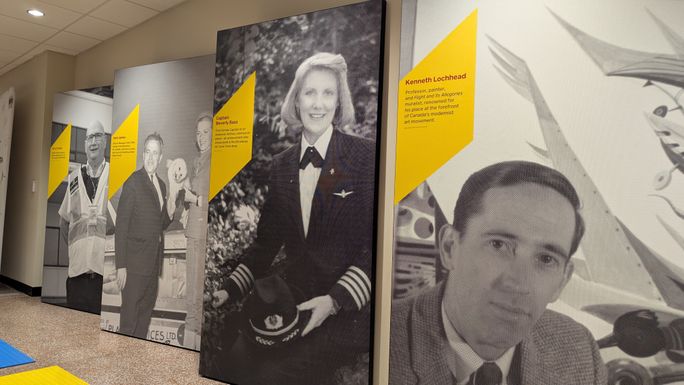 Former American Airlines captain Beverly Bass honoured at Gander International Airport