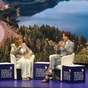 Justin Trudeau and Gloria Guevara