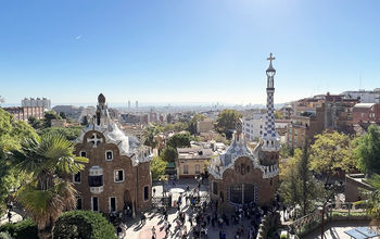 Guell Park in Barcelona