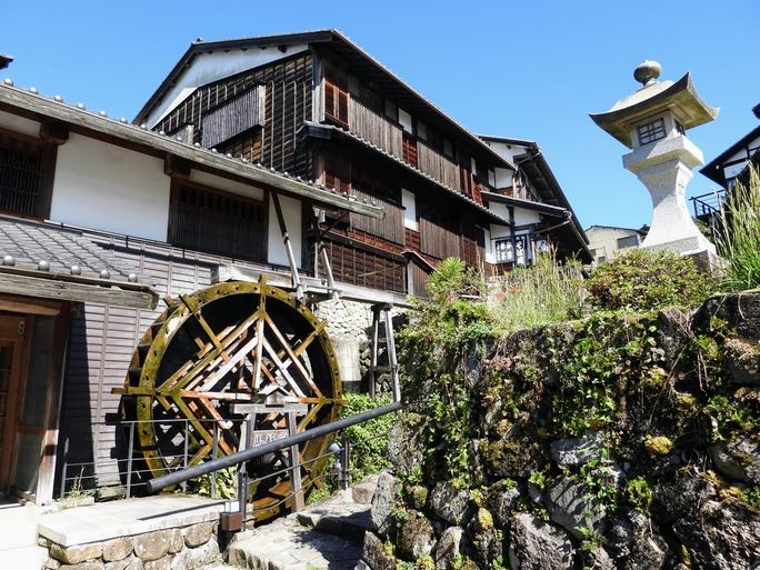 Picturesque Magome on the Nakasendo Way. Picturesque Magome on the Nakasendo Way.