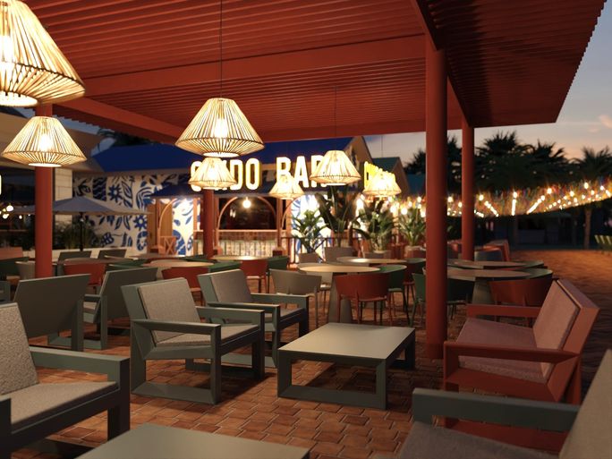 Bar at the Bahia Principe Grand Tequila Hotel Bar at the Bahia Principe Grand Tequila Hotel