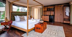 One of the new glamping suites at Savannah Sunset Resort & Spa