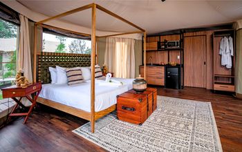One of the new glamping suites at Savannah Sunset Resort & Spa