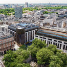 An aerial view of Leicester Square and The Londoner