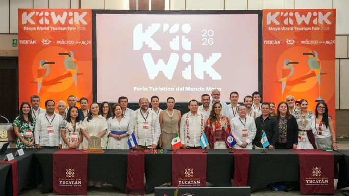 The K’iiwik Maya World Tourism Fair. The K’iiwik Maya World Tourism Fair.
