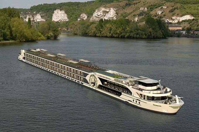 Tauck's ms Serene Rendering. Tauck's ms Serene Rendering.
