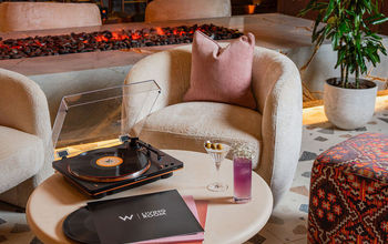 W Toronto Hotel Living Room