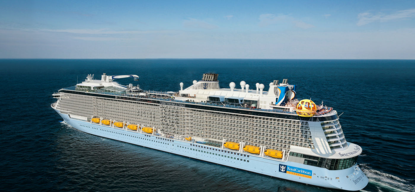 Image: Le Spectrum of the Seas de Royal Caribbean, basé à Shanghai et destiné principalement au marché chinois, est revenu à son port d’attache sans incident (Source: photo courtesy of Royal Caribbean)