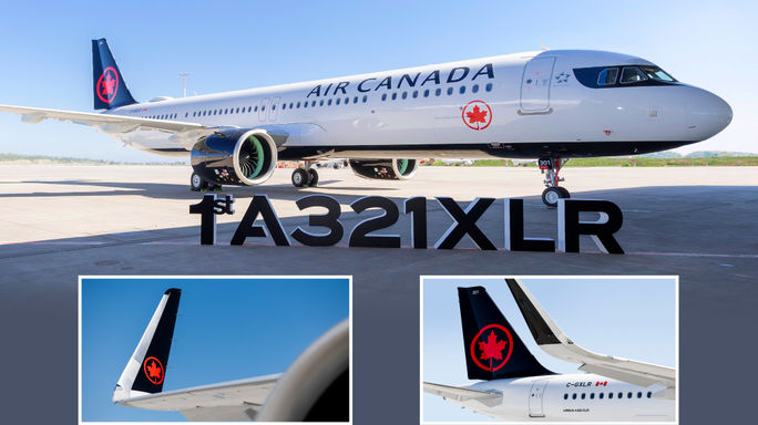 Air Canada's first Airbus A321XLR Air Canada's first Airbus A321XLR