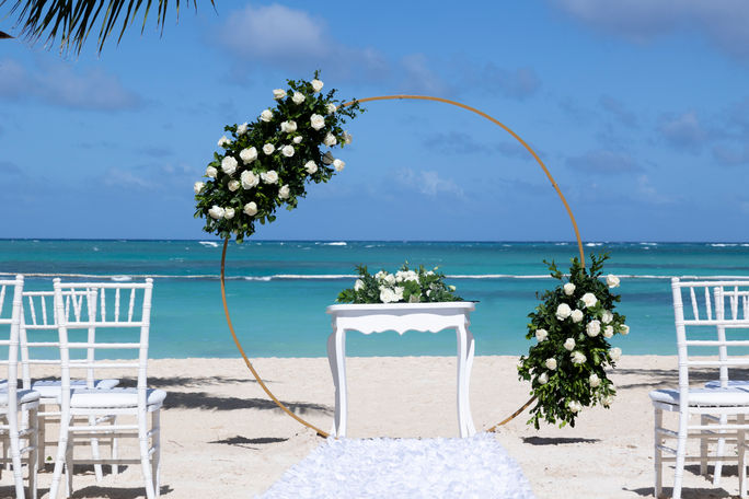 Beach wedding at Impressive Resorts Beach wedding at Impressive Resorts