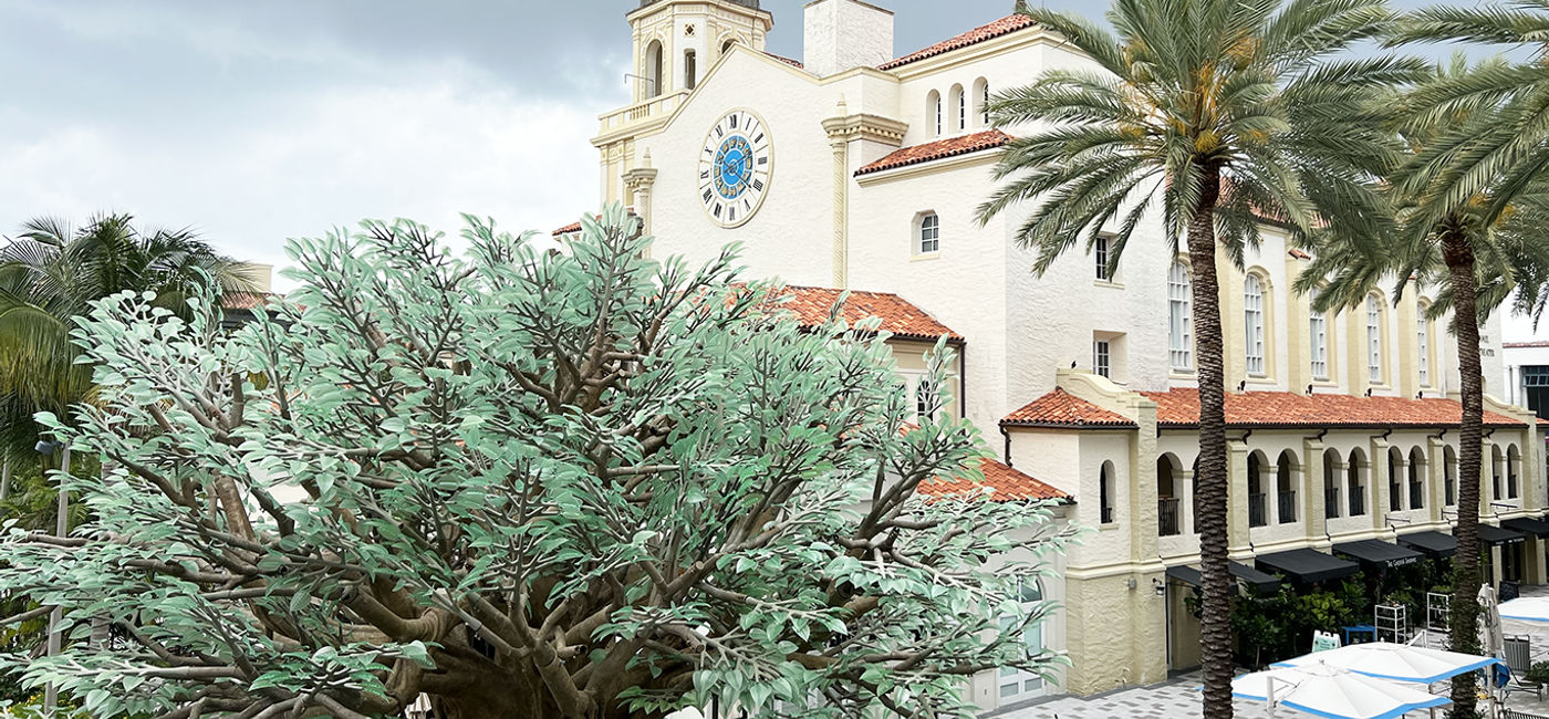 Image: The Square shopping center in West Palm Beach, Florida. Photo by Paul Heney. (Photo Credit: Photo by Paul Heney.)