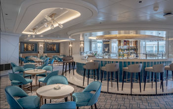 The Fizz Champagne Bar on the MSC World Europa