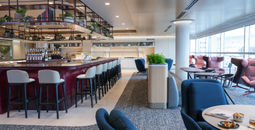 Capital One Lounge at Denver International Airport.