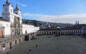 Plaza de San Francisco Quito Ecuador