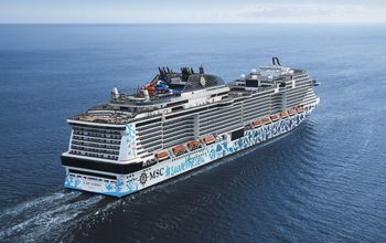 MSC Euribia arrives in Copenhagen