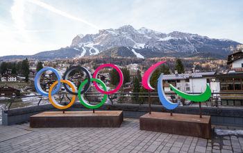 Cortina d'Ampezzo, Italy, host of the 2026 Winter Olympics