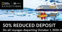 50% Reduced Deposit Offer
