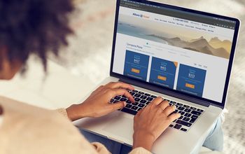customer, travel insurance, policies, plans, comparing, buying, laptop, Allianz Partners USA