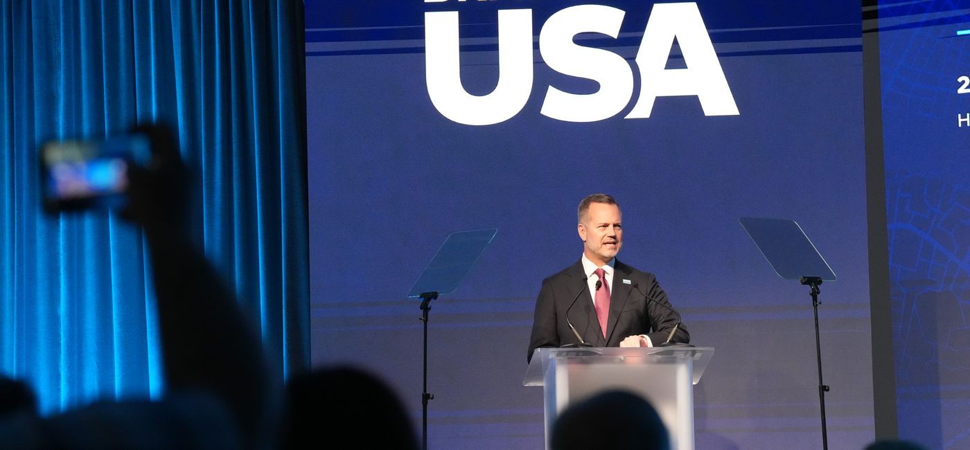 Image: U.S. Travel Association's IPW conference. (Photo Credit: Emma Weissmann)