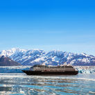 Azamara Quest at the Hubbard Glacier in Alaska.