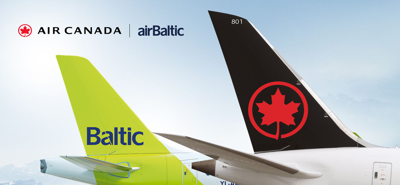 Image: Air Canada/Air Baltic