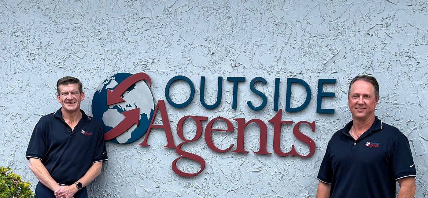 Image: Chad Burt and Steve Muraca, Co-owners of OutsideAgents.com (Photo Credit: Outside Agents)