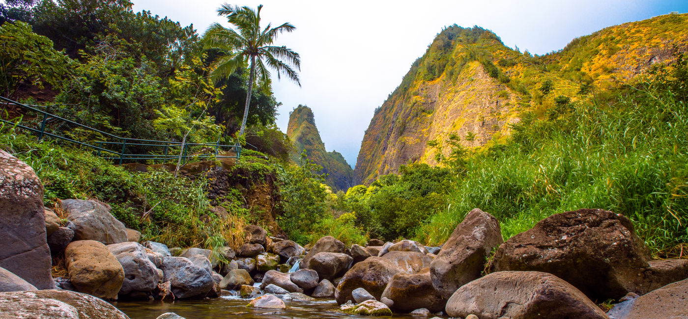 Image: Iao Needle State Park, Maui, Hawaii. (Photo Credit: shanemyersphoto / Adobe Stock)
