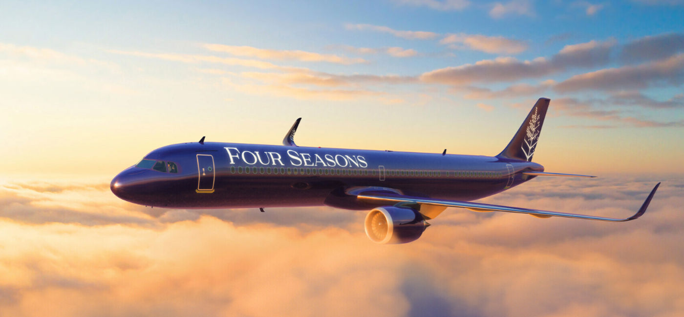 Image: Four Seasons Private Jet Experience. (Photo Credit: Four Seasons Hotels & Resorts)