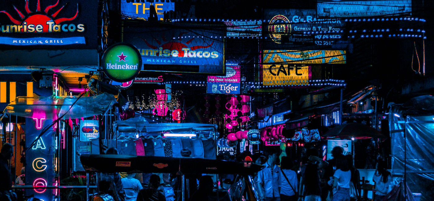 Image: A night market in Bangkok, Thailand. (Photo Credit: EF Ultimate Break)