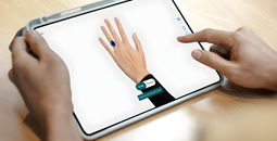 Rendering of virtual ring try-on technology