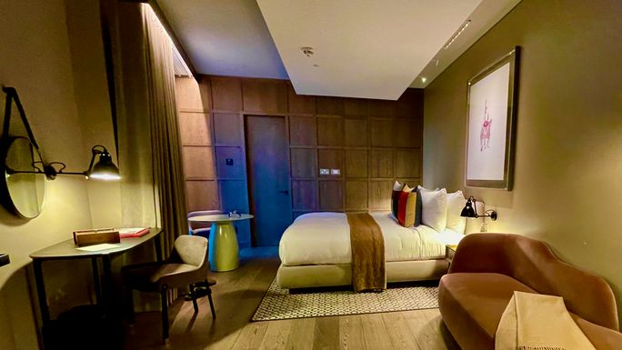 Corner suite at The Londoner