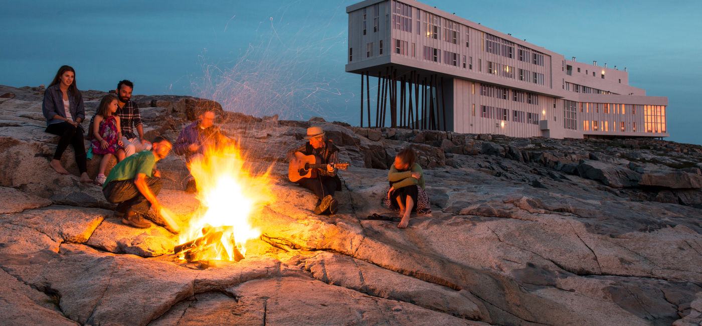 Image: “People come here to unplug,” said innkeeper, Amanda Decker-Penton. (Photo Credit: Fogo Island Inn)