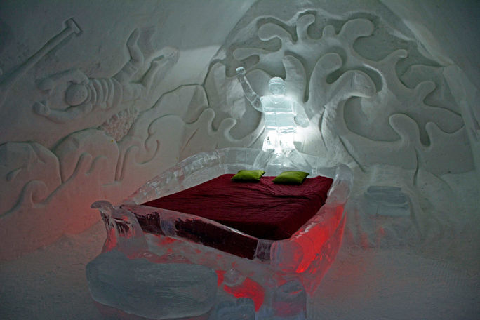 The Rafting Room, Hotel de Glace