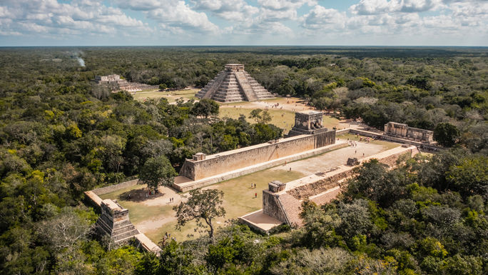 Destination Management Companies: An Advisor’s Secret Weapon Aerial view of Chichen Itza