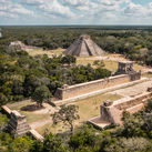 Aerial view of Chichen Itza