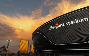 Allegiant Stadium in Las Vegas, Nevada 