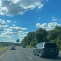 Driving on a highway through Maryland