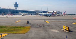 LaGuardia Airport tower.