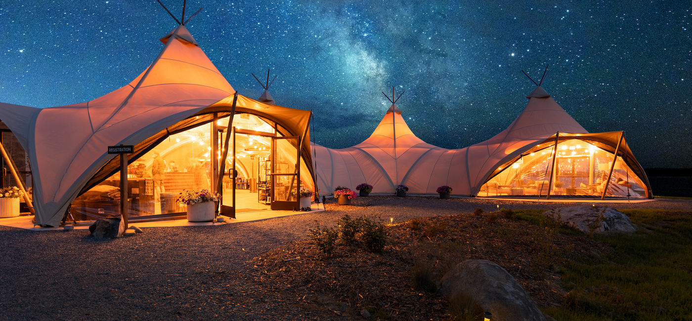 Image: Under Canvas’ five “Grand Circle” camps across Utah and Arizona are the first-ever DarkSky-certified resorts in the world (Photo Credit: World of Hyatt)