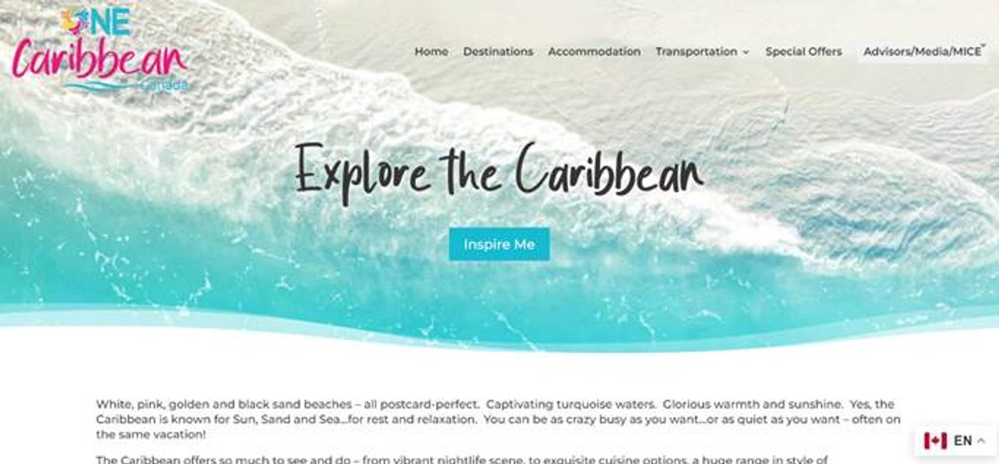Image: One Caribbean Canada aims to be a collective resource for Caribbean travel information. (Photo Credit: One Caribbean Canada)