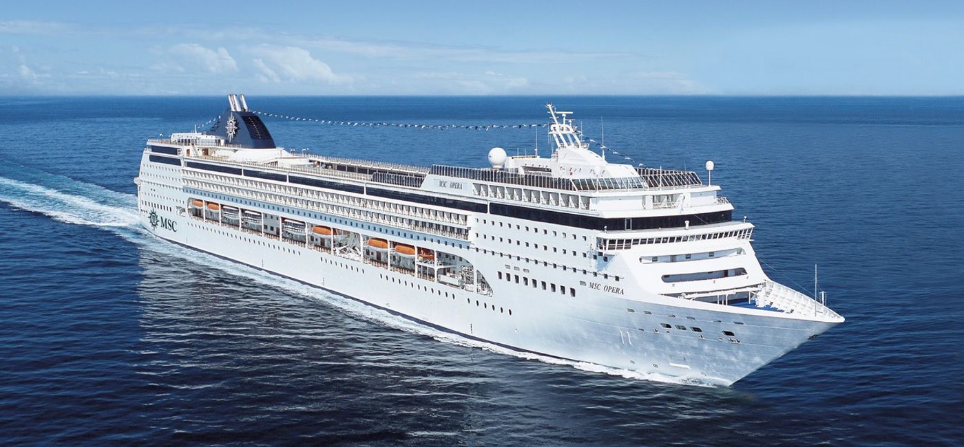 Image: MSC Cruises' MSC Opera. (photo via MSC Cruises Media)