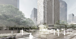 Granville Island WaterWalk by Wyndham rendering