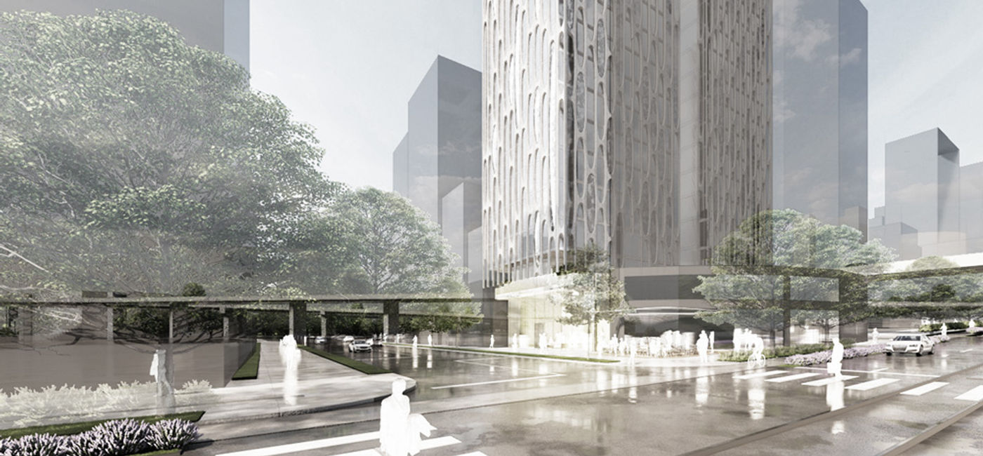Image: Granville Island WaterWalk by Wyndham rendering (Photo Credit: Arno Matis Architecture)