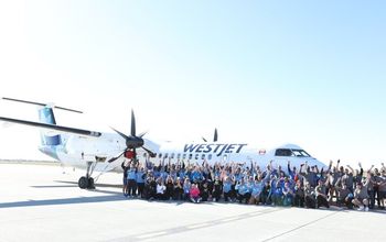 WestJet "Haul for Hope" in Edmonton